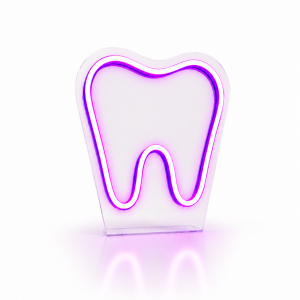 LUMINÁRIA DENTE LED NEON
