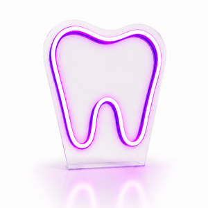 LUMINÁRIA DENTE LED NEON