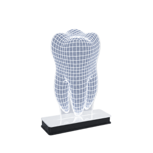 LUMINÁRIA 3D (DENTE)