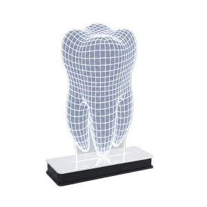 LUMINÁRIA 3D (DENTE)